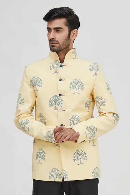 Gaurav Katta Printed Cotton Jacket 