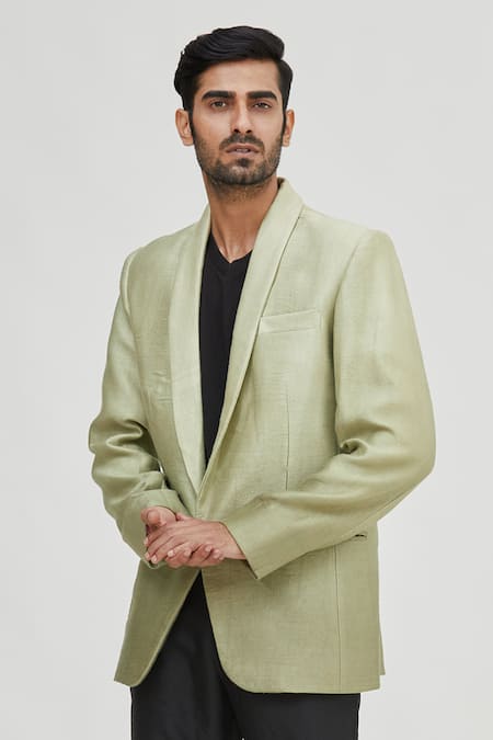 Gaurav Katta Satin Blazer 