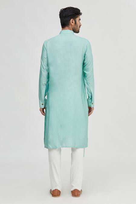 Gaurav Katta Embroidered Draped Kurta 