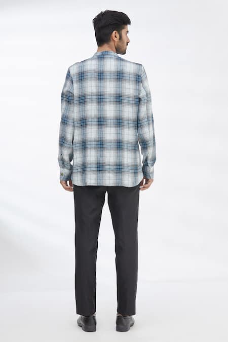 Gaurav Katta Checkered Shirt 