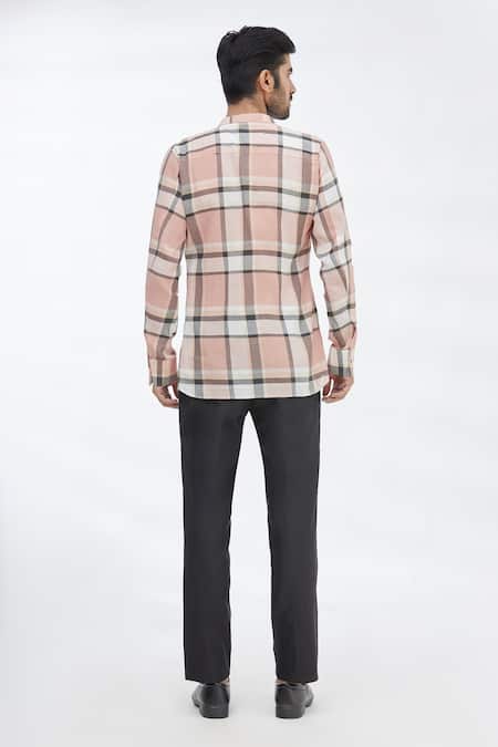 Gaurav Katta Checkered Shirt 