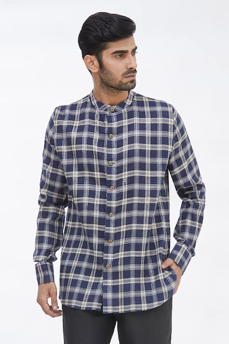 Gaurav Katta Checkered Shirt 