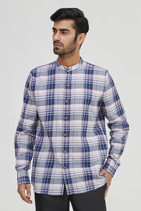 Gaurav Katta Checkered Shirt 