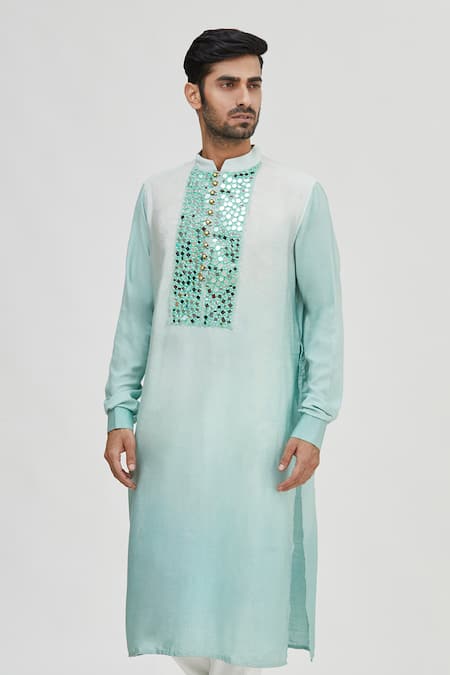 Gaurav Katta Embellished Cotton Kurta 