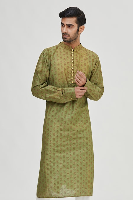 Gaurav Katta Printed Kurta 