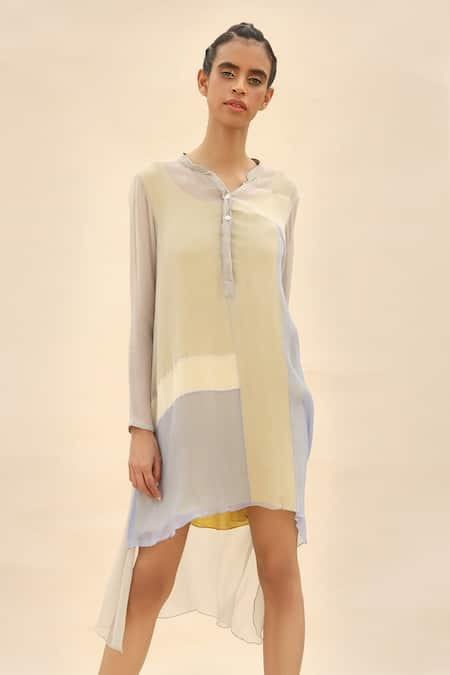 Abhishek Sharma Colorblock Tunic 