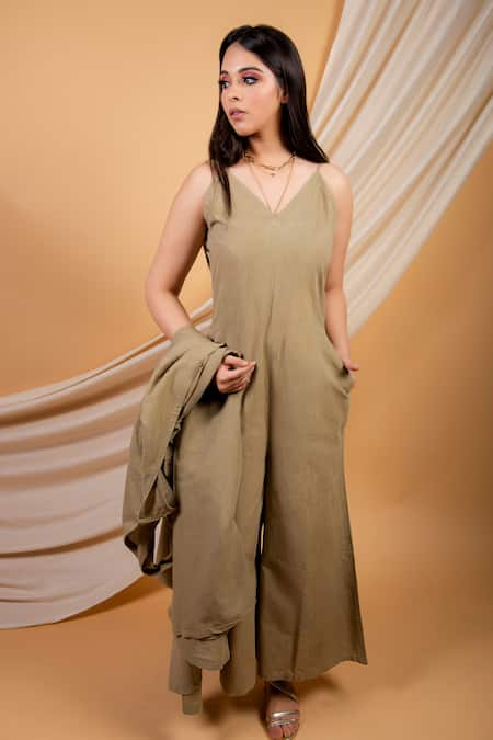 Priya Chaudhary Cotton Linen Jumpsuit 