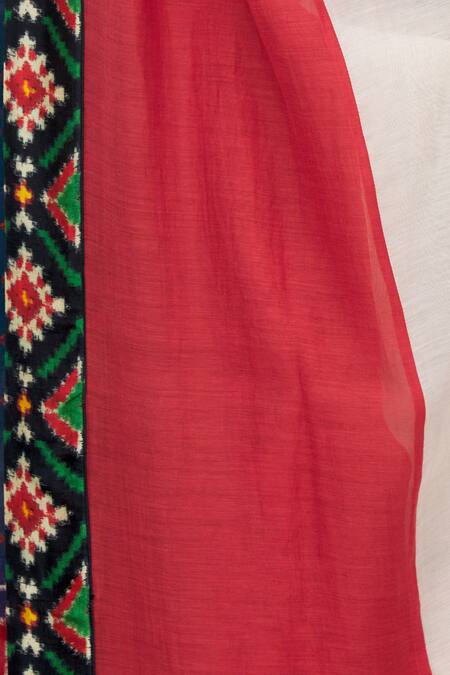 Shop Meghna Panchmatia Pink Chanderi Silk Dupatta Online at Aza Fashions Shop_Meghna Panchmatia_Pink Chanderi Silk Dupatta _Online_at_Aza_Fashions