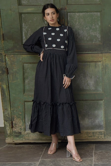 Taro Handwoven Cotton Dress 