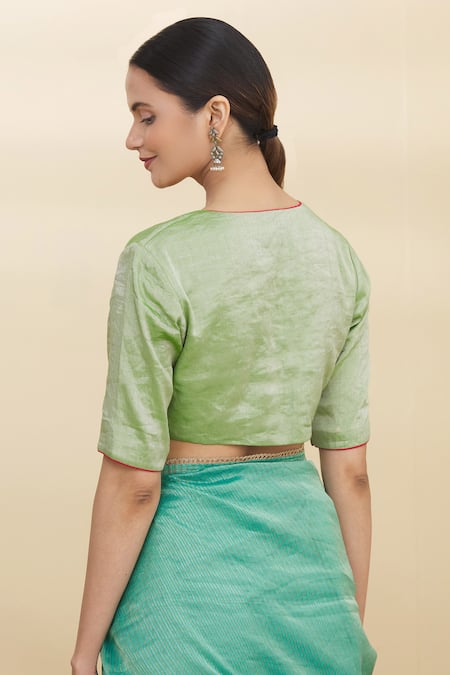 Pranay Baidya Tissue Blouse 