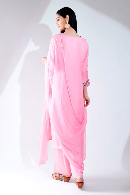 Asha Gautam Embroidered Kurta Set 