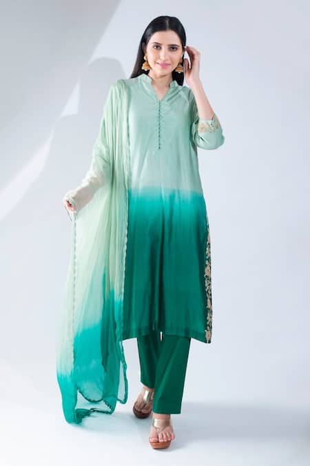 Asha Gautam Ombre Kurta Set 