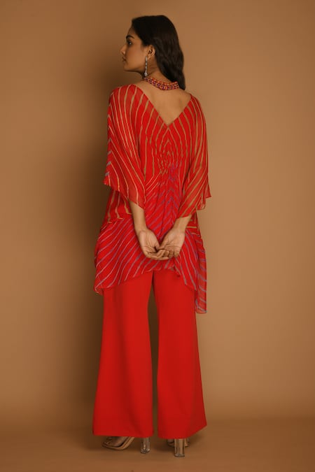 K-Anshika Printed Kaftan & Pant Set 