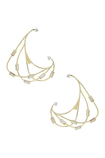 Esme by Aashna Dalmia Studded Earrings 