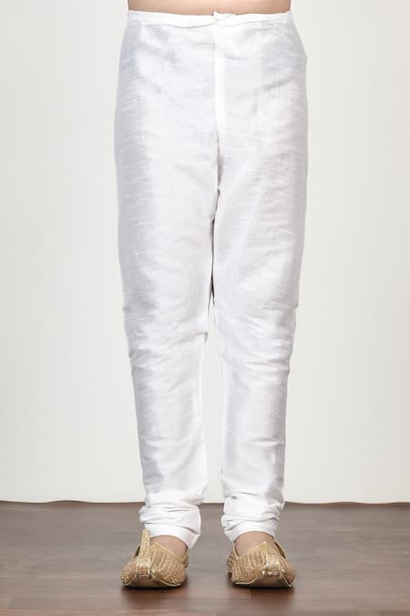 Shop Petite Pomme Black Silk, Georgette Pathani Kurta And Churidar Set Online at Aza Fashions Shop_Petite Pomme_Black Silk, Georgette Pathani Kurta And Churidar Set_Online_at_Aza_Fashions