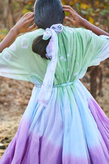 KA-Sha Multi Color Mul Dip Dye Jacket 6