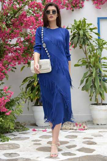 blue hoodie dress Hoodie Dress Blue main image 1