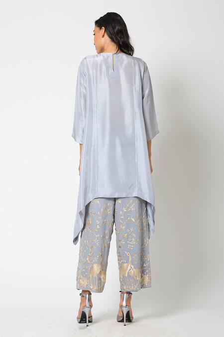 Romaa Asymmetric Kurta & Pant Set 