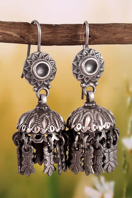 Oxidized deals jhumkas online