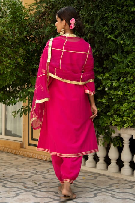 Maison Shefali Cotton Kurta Set 