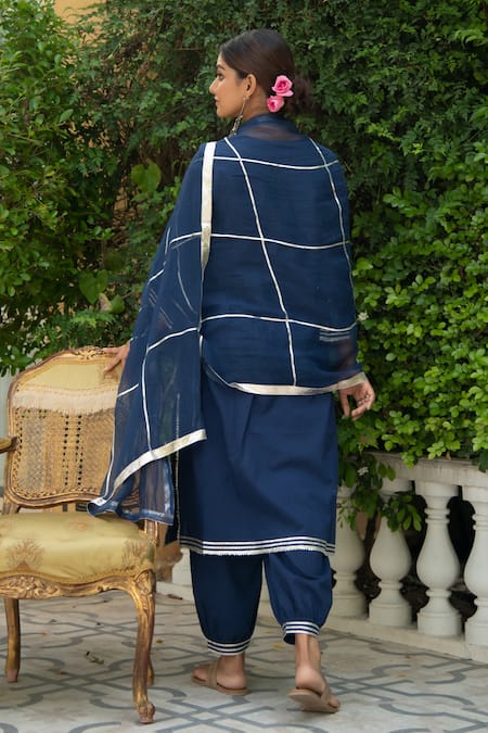 Maison Shefali Cotton Kurta Set 