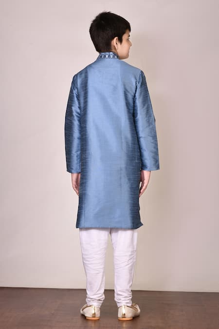 Petite Pomme Silk Kurta Set 