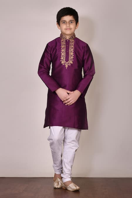 Arihant Rai Sinha Silk Kurta Set 