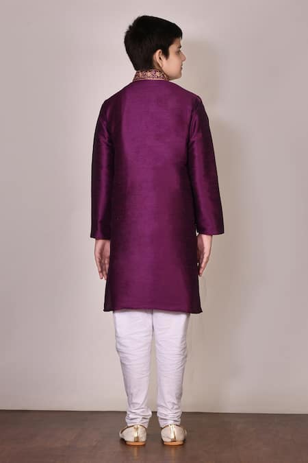 Petite Pomme Silk Kurta Set 
