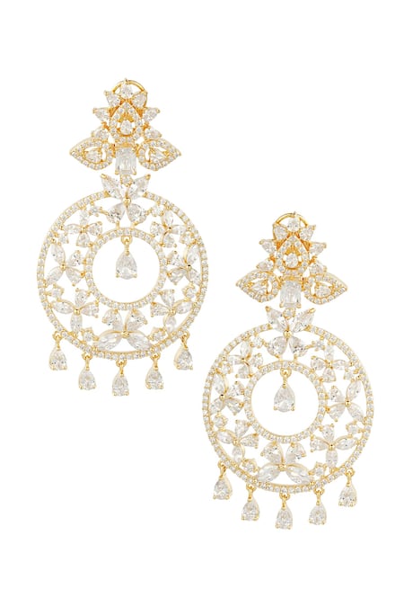 Auraa Trends Studded Chandbali 