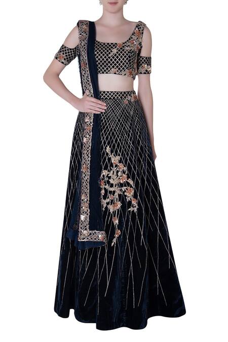 Masumi Mewawalla Embroidered Lehenga Set 