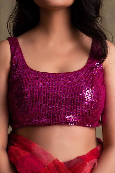 Buy Priyanka Raajiv Pink Net Round Embroidered Blouse Online at Aza Fashions Buy_Priyanka Raajiv_Pink Net Round Embroidered Blouse _Online_at_Aza_Fashions