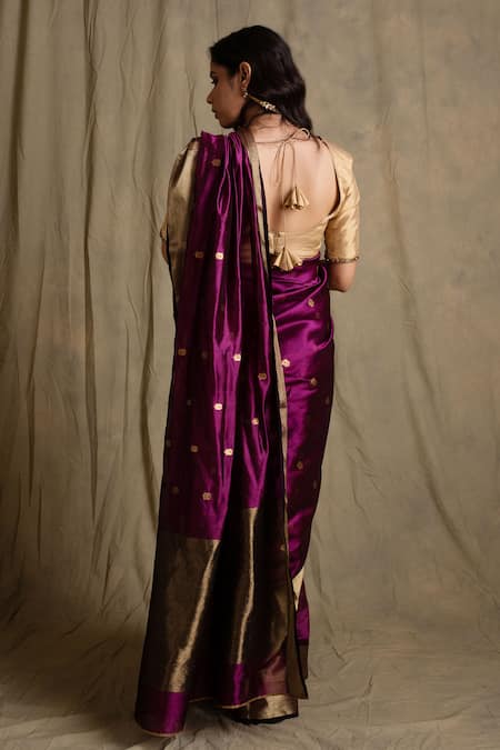 Priyanka Raajiv Chanderi Embroidered Saree 