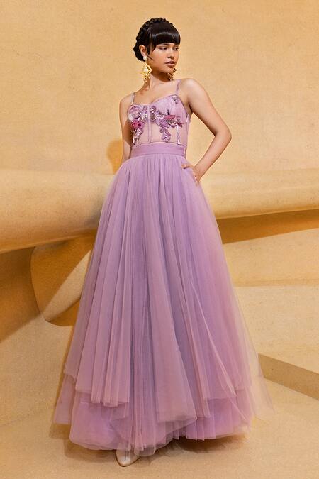 Nikita Mhaisalkar Layered Tulle Skirt 