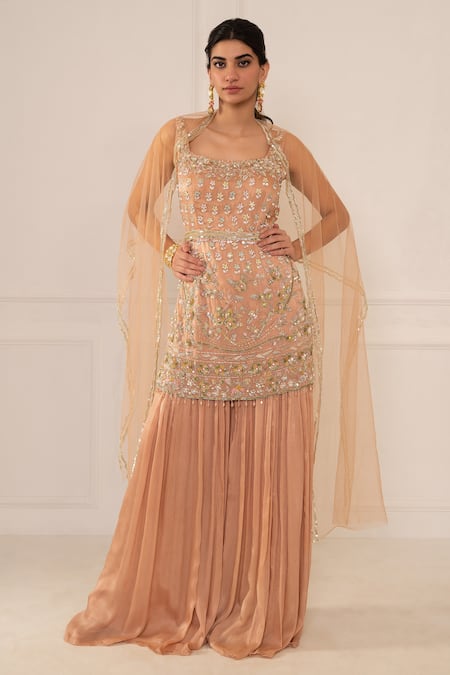 Mani Bhatia Embroidered Kurta Set 