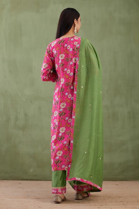 Abbaran Printed Kurta Palazzo Set 