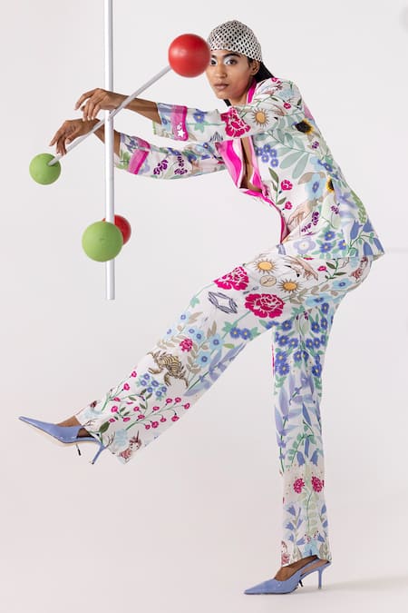 Limerick by Abirr N' Nanki Printed Pant 