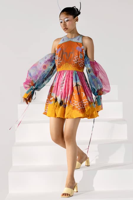 Limerick by Abirr N' Nanki Printed Dress 