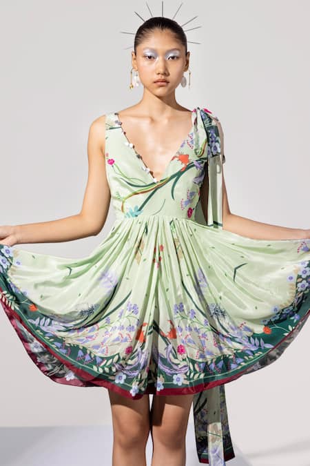 Limerick by Abirr N' Nanki Printed Dress 