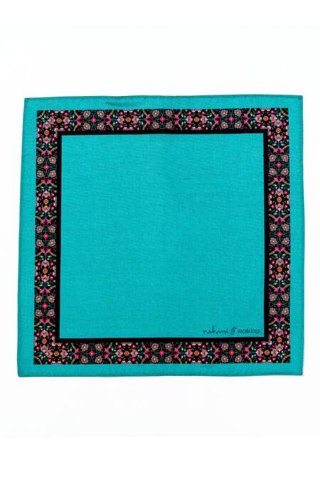 Buy Rabani & Rakha Multi Color Printed Pocket Square Gift Box Set Of 3 Online at Aza Fashions Buy_Rabani & Rakha_Multi Color Printed Pocket Square Gift Box Set Of 3 _Online_at_Aza_Fashions