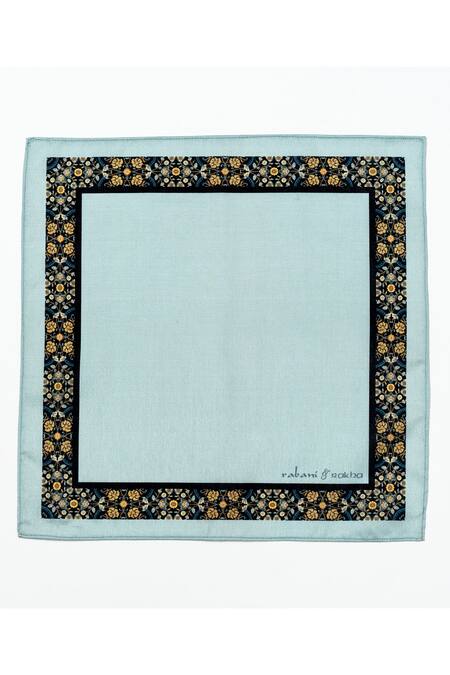 Buy Rabani & Rakha Multi Color Printed Pocket Square Gift Box Set Of 3 Online at Aza Fashions Buy_Rabani & Rakha_Multi Color Printed Pocket Square Gift Box Set Of 3 _Online_at_Aza_Fashions