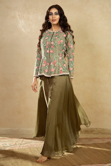 Buy Fuschia Pants for Women by SRISHTI Online | Ajio.com