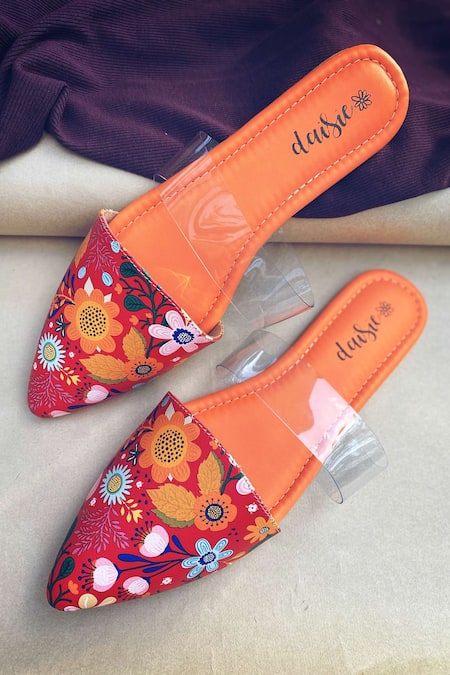 Daisie Printed Mules 