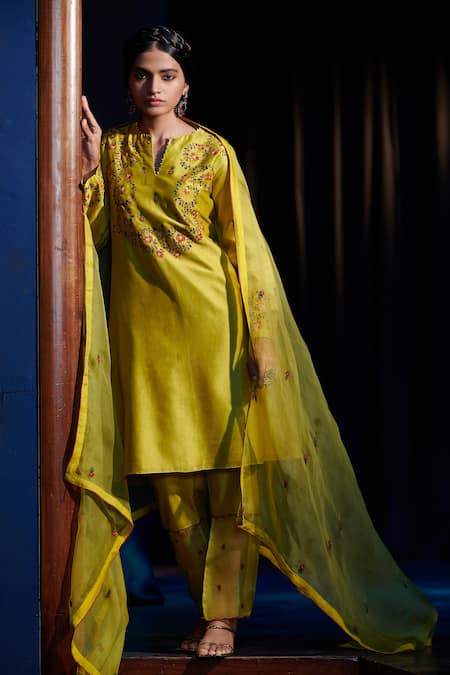 Shikha Mehta Saher Kurta Set 
