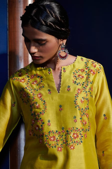 Shikha Mehta Saher Kurta Set 