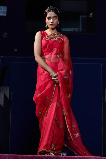 Shikha Mehta Rumi Saree with Blouse 