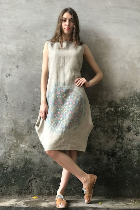 I am Design Linen Dress 