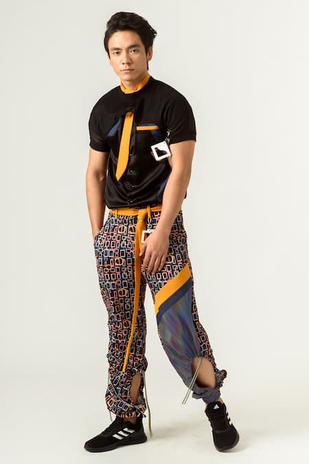 Siddhant Agrawal Label Torment Print Trouser 