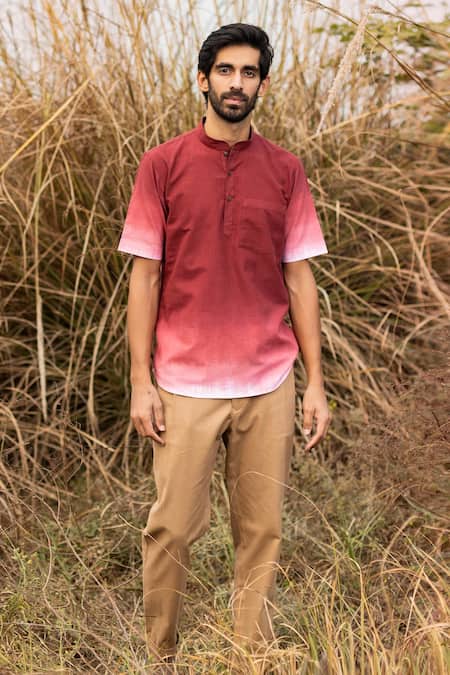 Kharakapas Red Mulmul A Moment In Time Shirt 