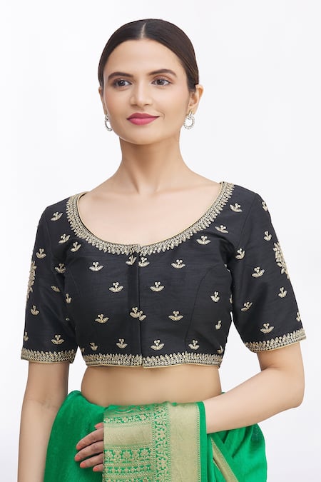 Samyukta Singhania Floral Embroidered Blouse 