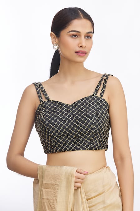 Samyukta Singhania Checkered Blouse 